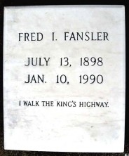 Fred Irving Fansler