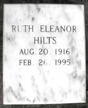 Ruth Eleanor Hilts