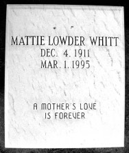Mattie Elmira Whitt