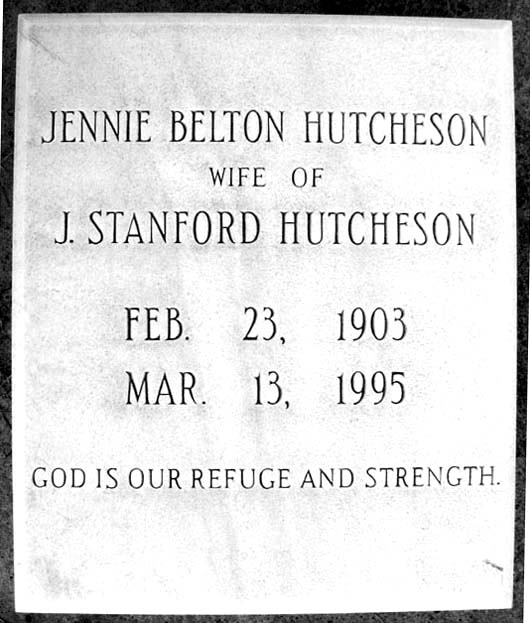 Jennie Hutcheson