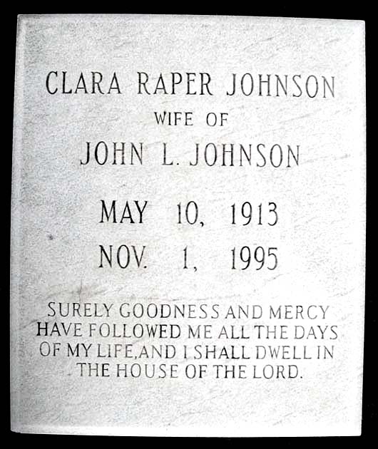 Clara Johnson