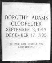 Dorothy  Clodfelter
