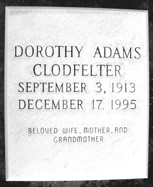 Dorothy Clodfelter