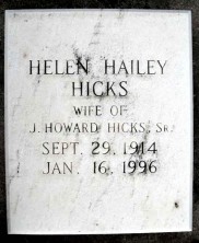 Helen Lucille Hicks