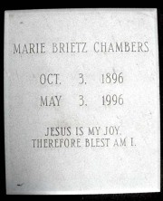 Caroline Marie Chambers