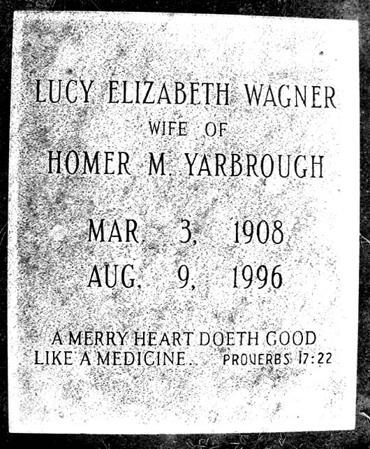 Lucy Elizabeth Yarbrough