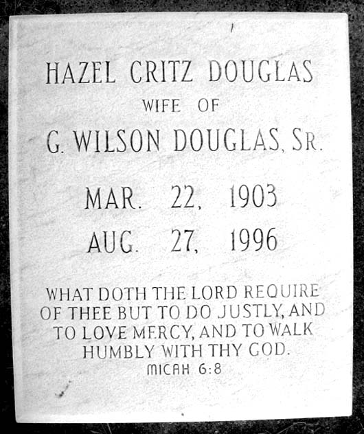 Hazel Lucille Douglas
