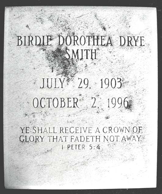 Birdie Dorothea Smith