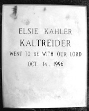 Evelyn Elsie Kaltreider
