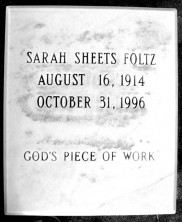 Sarah Katherine Foltz