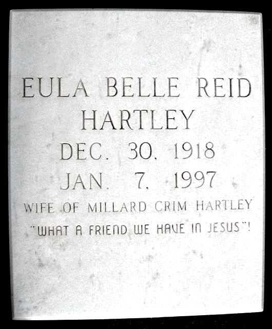 Eula Belle Hartley