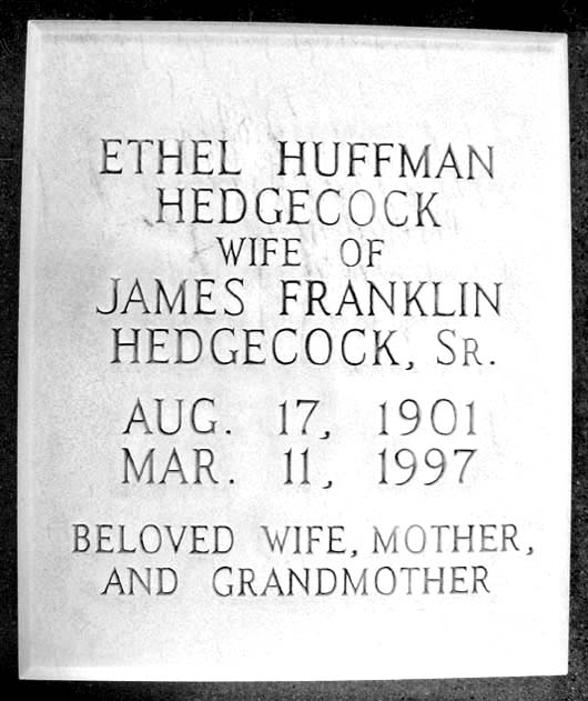 Ethel Lena Hedgecock