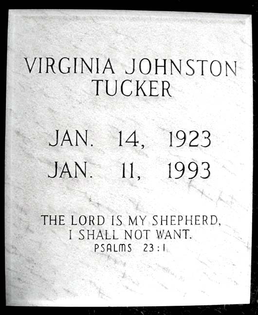 Virginia Lee Tucker