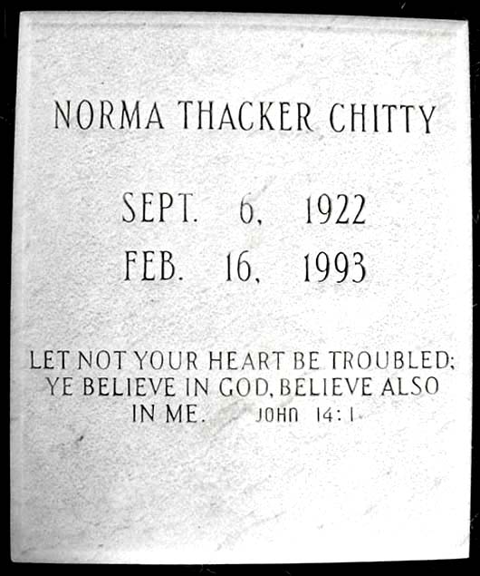 Norma Madeline Chitty