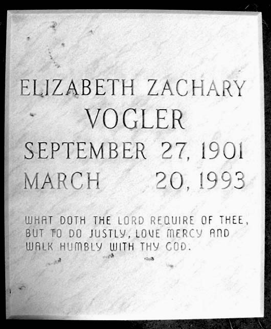 Elizabeth Vogler