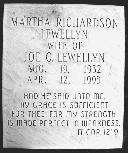 Martha Ruth Lewellyn