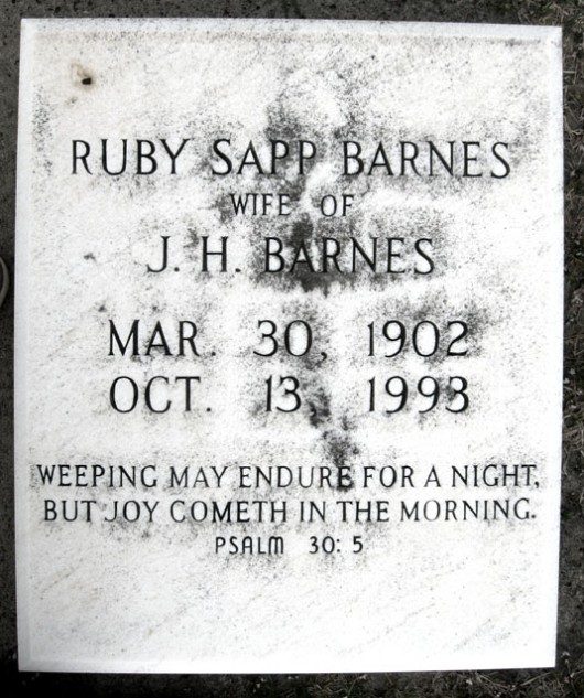 Ruby Lillian Barnes