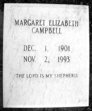 Margaret Elizabeth Campbell