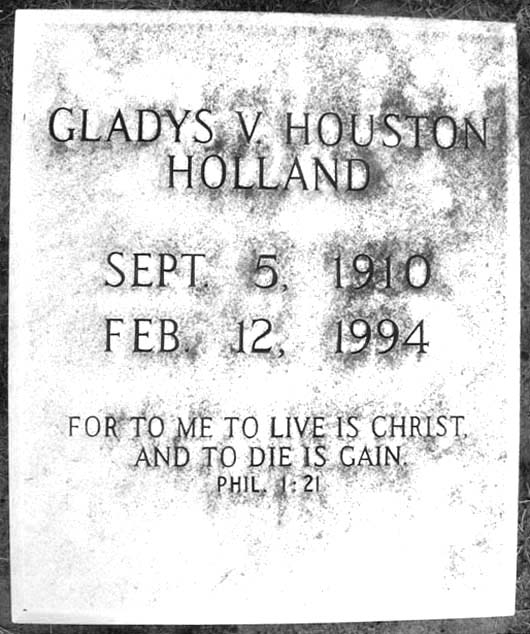 Gladys V. Holland