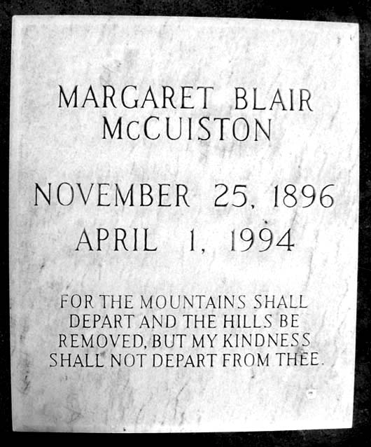 Margaret Agnes McCuiston