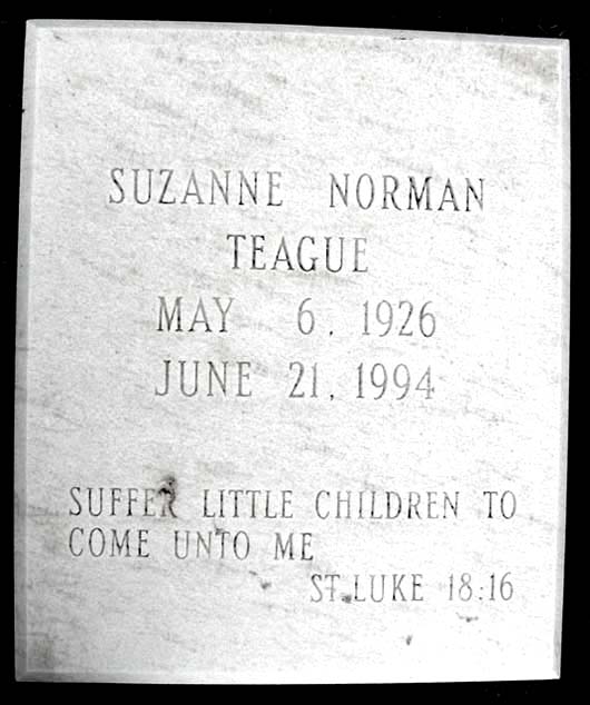 Sarah Suzanne Teague