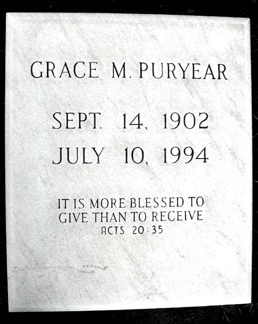 Grace  Puryear