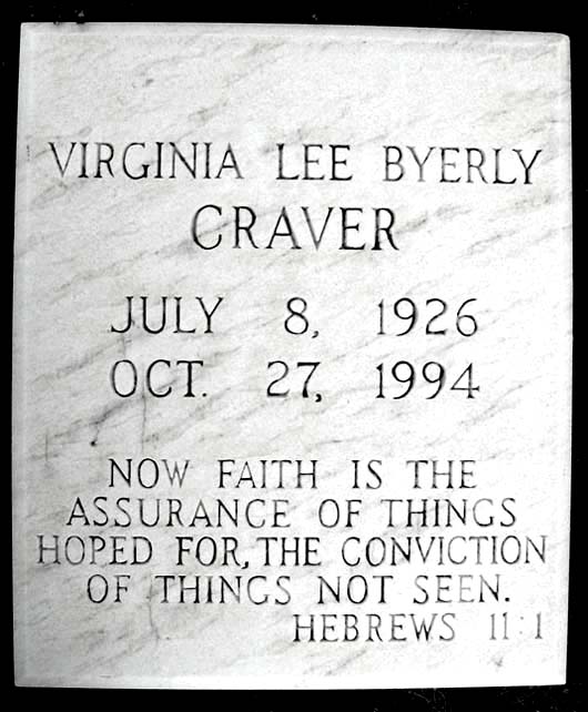 Virginia Lee Craver