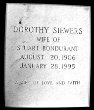 Dorothy Louise Bondurant