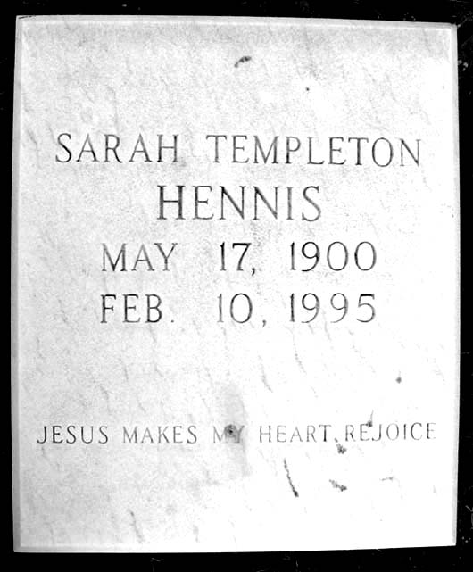 Sarah Hennis