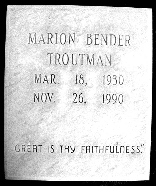 Marion Troutman