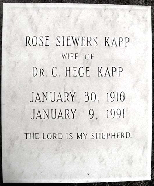Rose Adelaide Kapp
