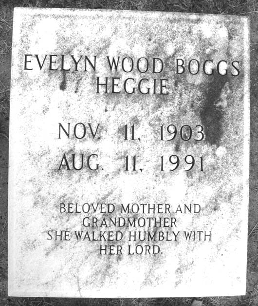 Evelyn Wood Heggie
