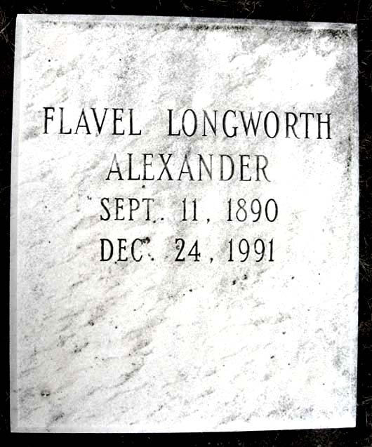 Flavel Elizabeth Alexander