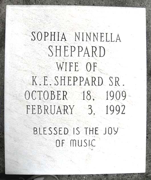 Sophia Ninnella Sheppard
