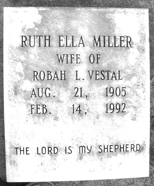 Ruth Ella Vestal