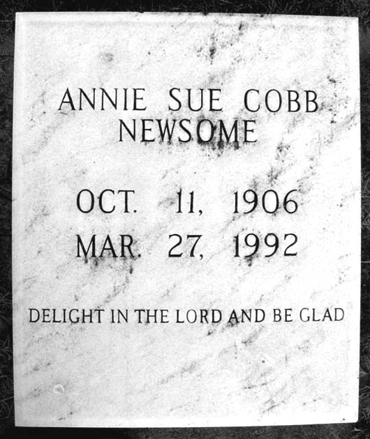 Annie Sue Newsome