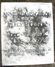 Annie Gertrude Gibson