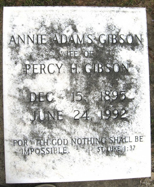Annie Gertrude Gibson