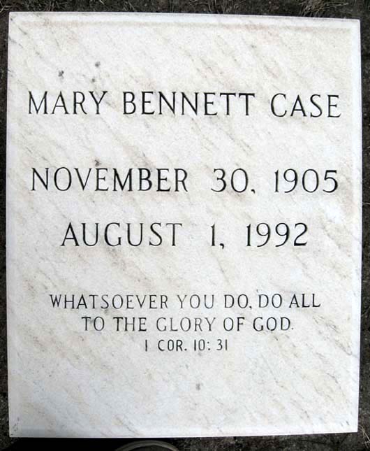 Mary Elizabeth Case
