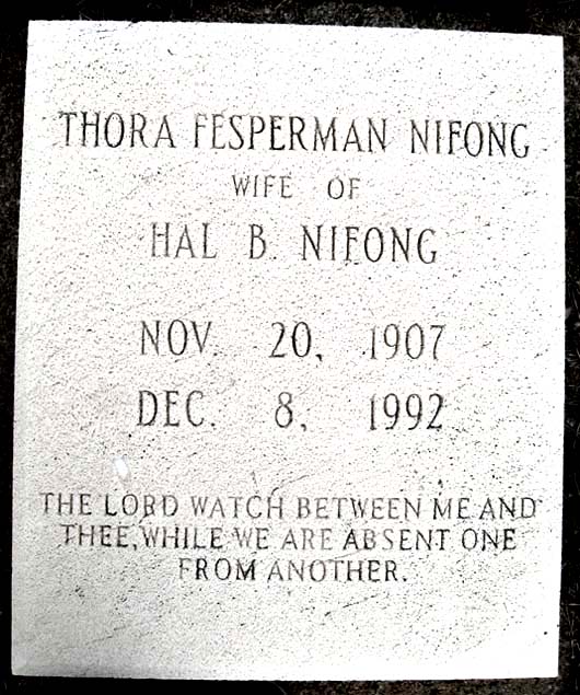 Thora Hall Nifong