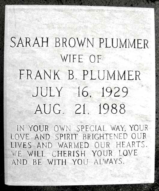 Sarah Louise Plummer