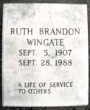 Ruth Elizabeth Wingate