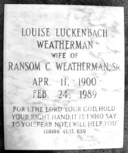 Louise Ella Weatherman