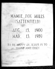 Mamie Viola Mills