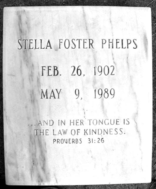Stella Elizabeth Phelps