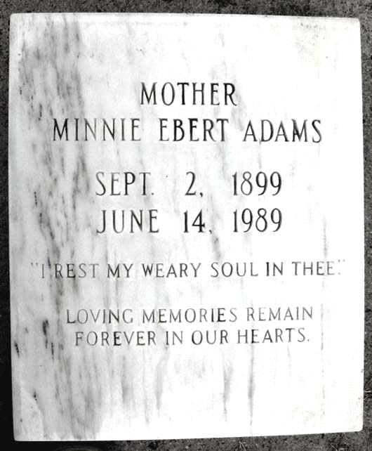 Minnie Adams
