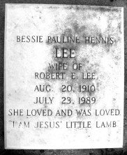 Bessie Pauline Lee