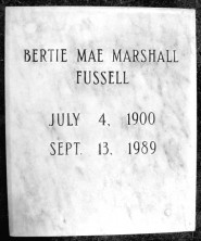 Bertie Mae Fussell