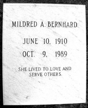 Mildred Augusta Bernhard