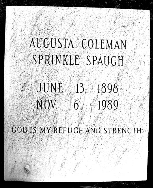 Nancy Augusta Spaugh
